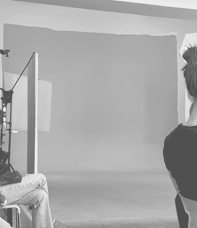 On set